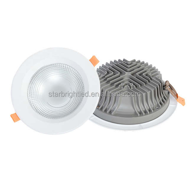 Popular Price ultra thin recessed downlight led light 3inch 4 inch 5inch 6 inch 8inch recessed led cob dimmable downlight