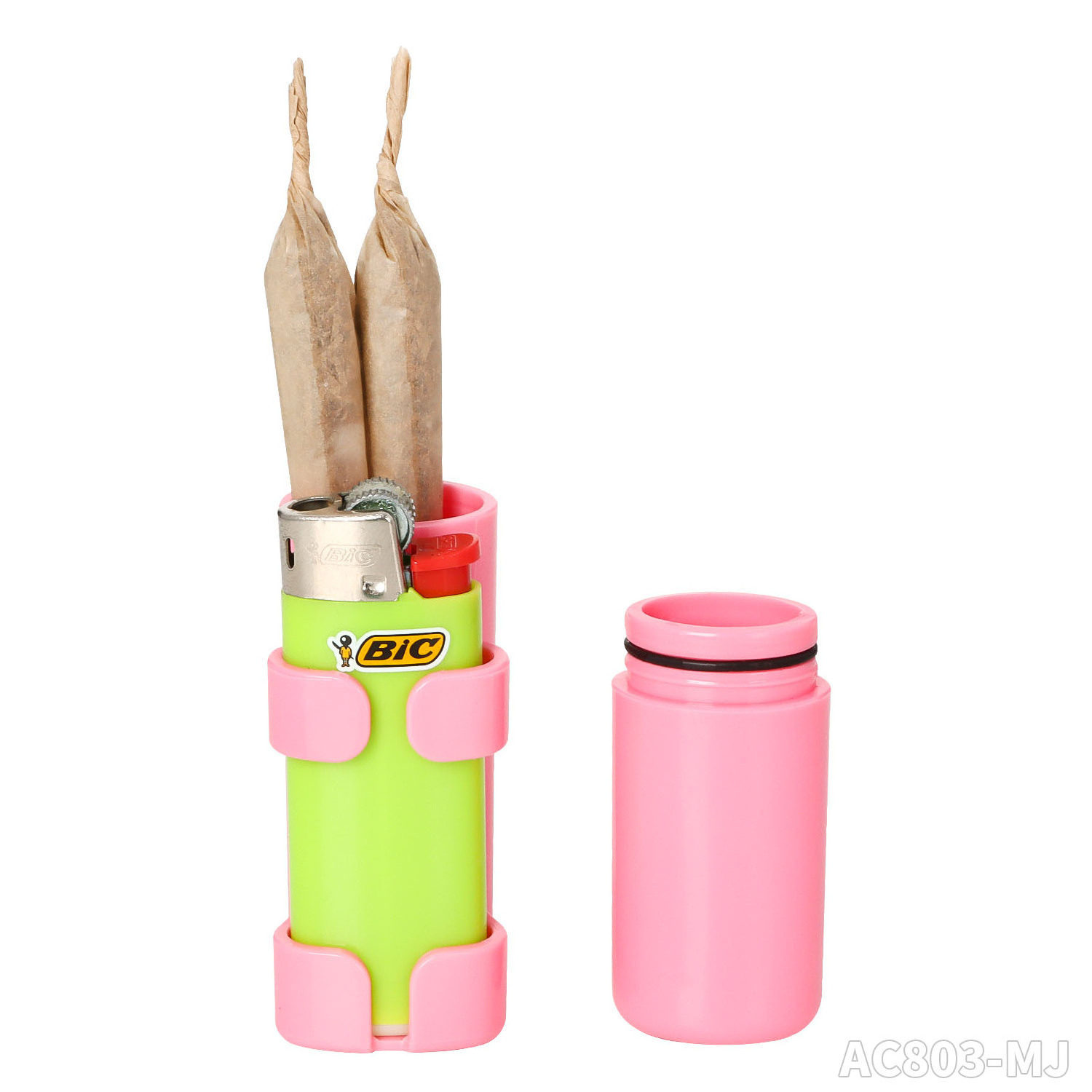 Wholesale New Smoking Accessories Lighter Holder With Cigarette Holder Support Custom Smoking Lighter Cover With Display Box