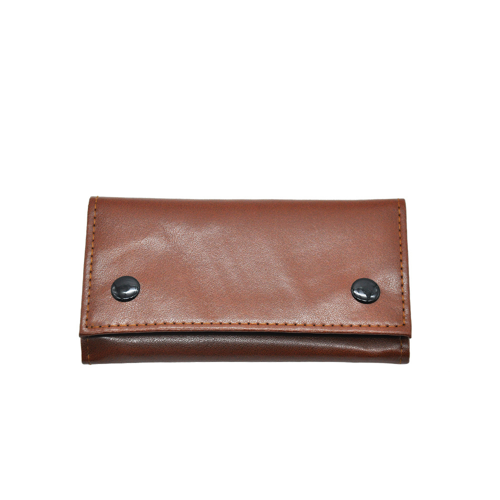 PU Leather Tobacco Pouch With 78 MM Paper Holder Tobacco Wallet Bag Purse Bag