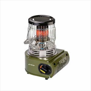 STARCAMP Outdoor Portable Camping Butane Gas Heater and Stove 2 in 1