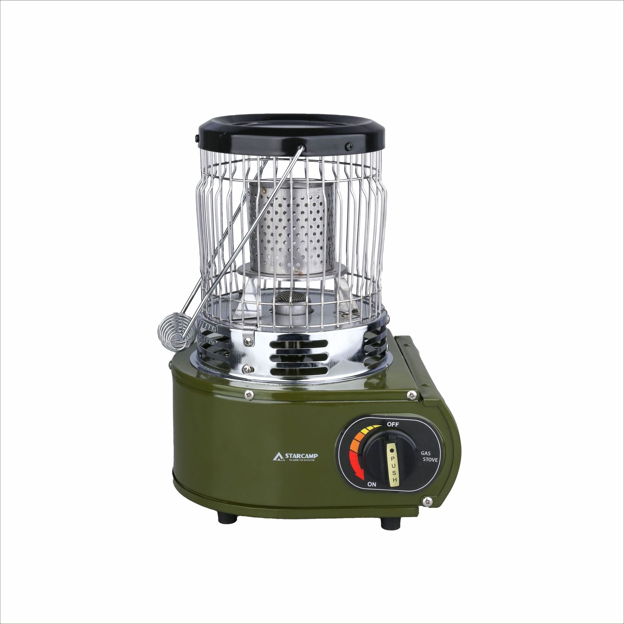 STARCAMP Outdoor Portable Camping Butane Gas Heater and Stove 2 in 1