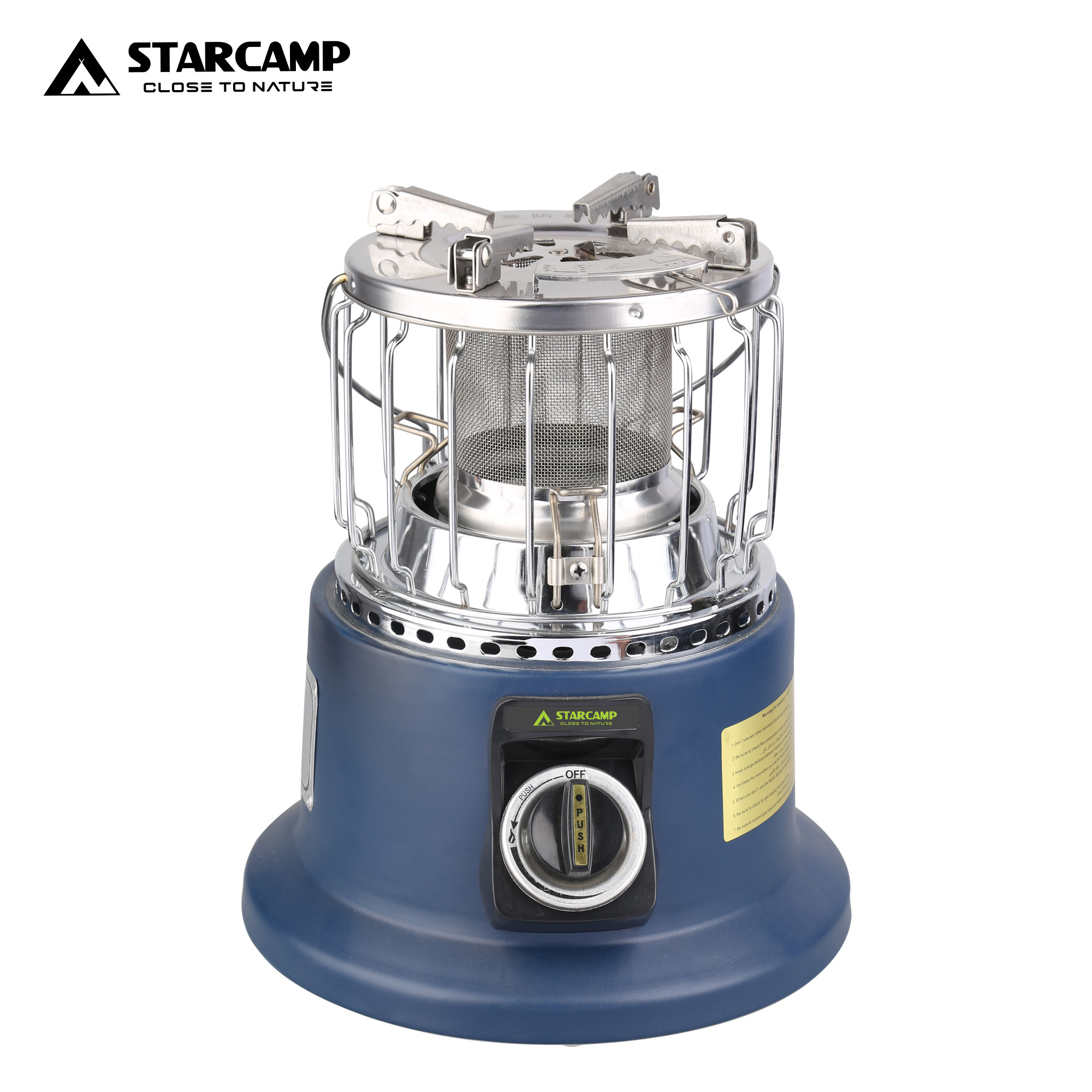 StarCamp 3000W Outdoor Portable Patio Camping Outdoor Gas Heater and Stove 2 in 1