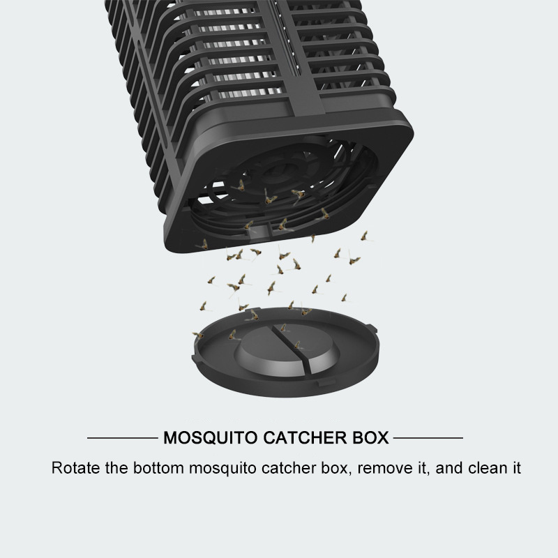 Portable Electronic Rechargeable Mosquito Fly Killer lamp/Bug Zapper for Summer Trip Outdoor Camping Patio Home and Garden