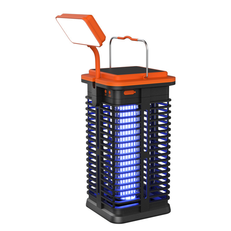 Portable Electronic Rechargeable Mosquito Fly Killer lamp/Bug Zapper for Summer Trip Outdoor Camping Patio Home and Garden