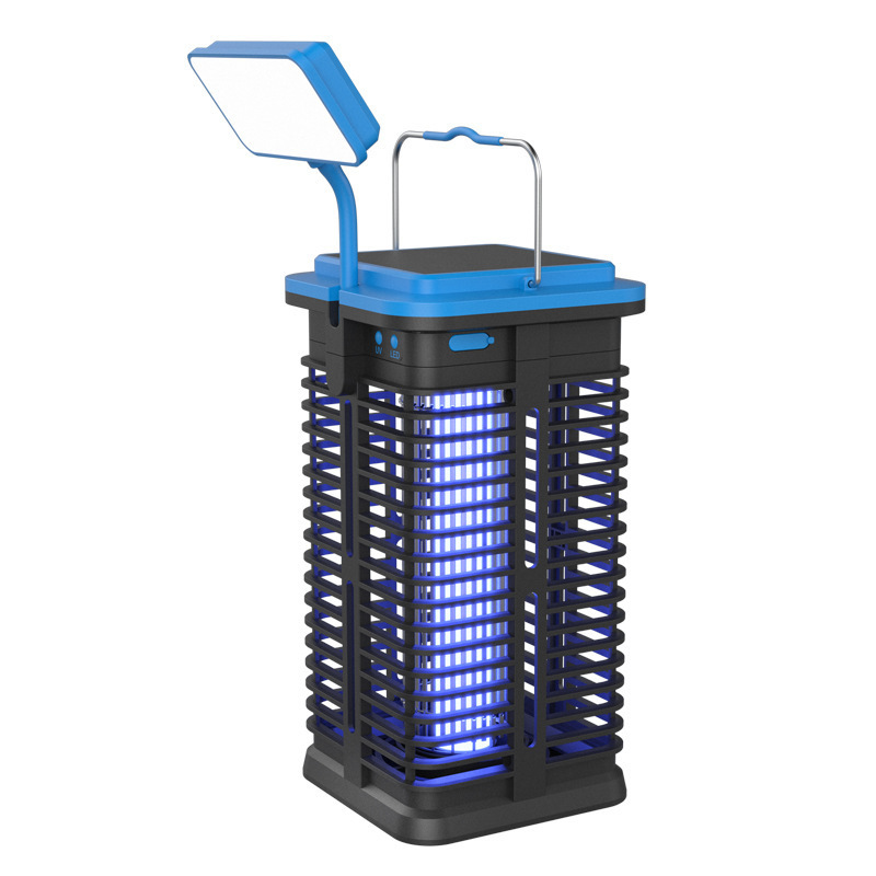 Portable Electronic Rechargeable Mosquito Fly Killer lamp/Bug Zapper for Summer Trip Outdoor Camping Patio Home and Garden