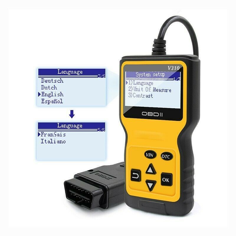 New style OBD II automotive tools car diagnostic scanner elm 327 OBD2 Scanner V310