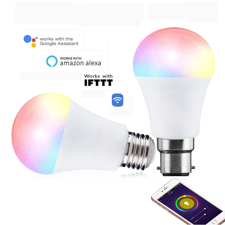 Smart Led Light Bulb For Residence KTV Work With Amazon Alexa Google assistant Dimmable bombilla inteligente alexa