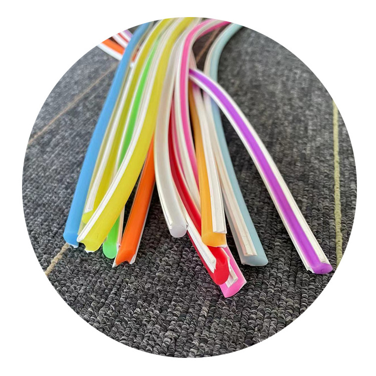 6mm 8mm 12mm separated neon led recessed silicone neon tube neon flex strips light guide led separate