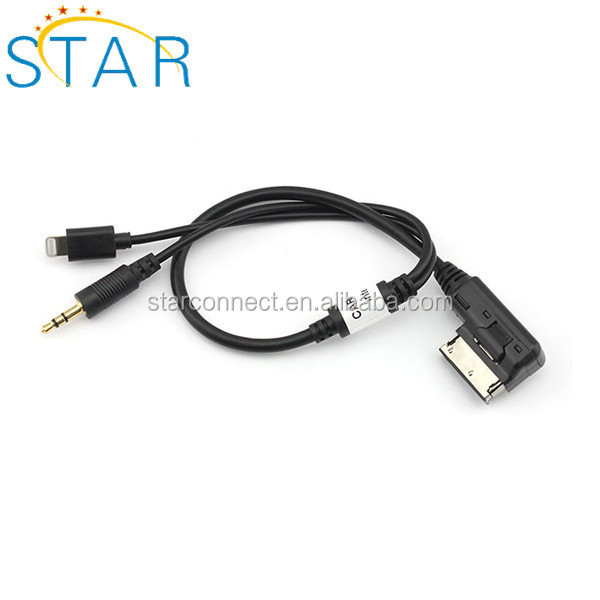 High quality factory Car AMI MMI Music Interface Charger AUX USB Cable For car