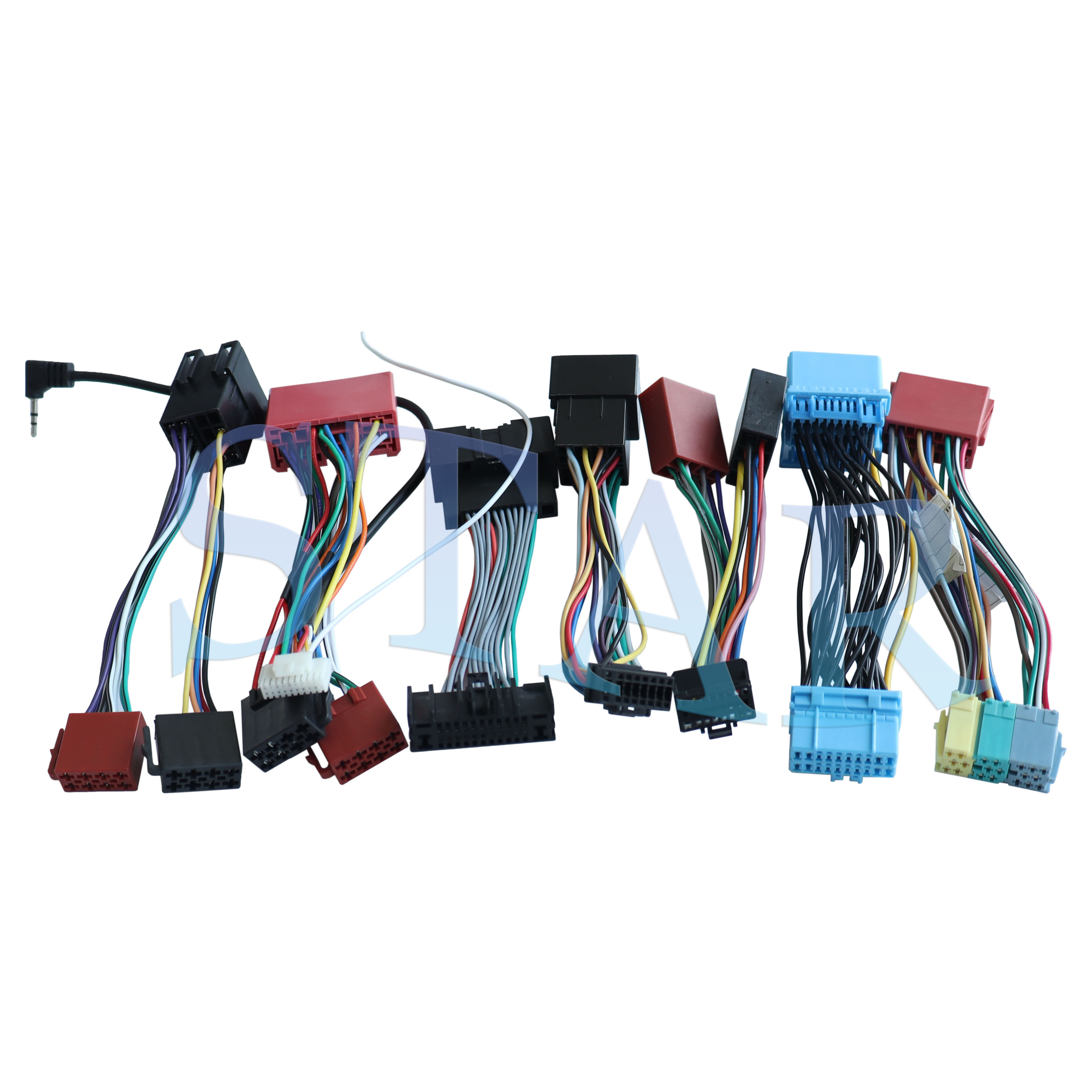 Y Cable Radio Wiring Harness for USB Adapter CD Changer Navigation Device Fit for Toyota (6+6) Pin 2003-2014 Toyota Camry