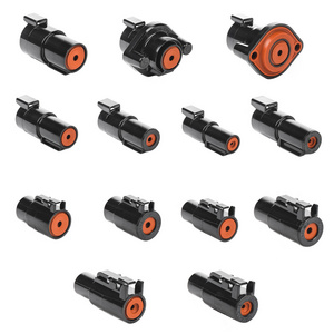 Deutsch DTHD Series Power Plugs Male Female Single Terminal Connectors For Heavy Duty Applications