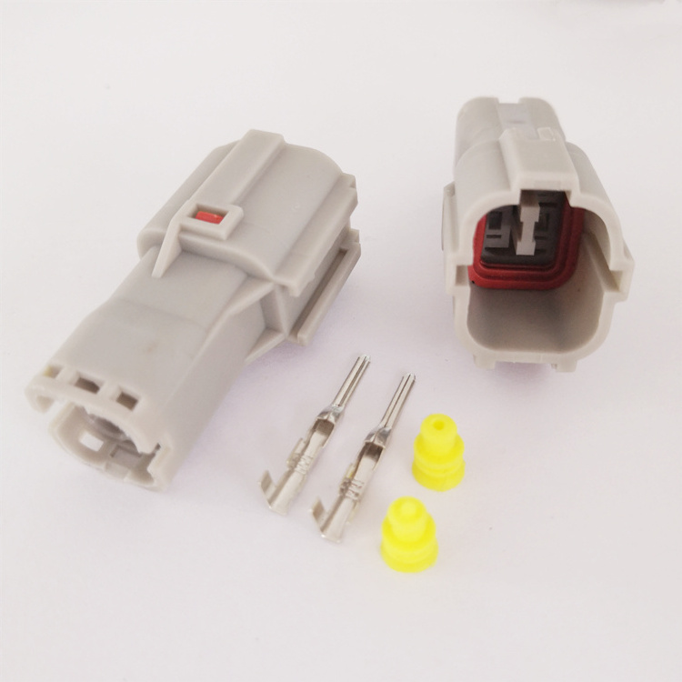 auto Female Male 7123-1424-40 KET 2 Pin Automotive Daytime Running Lamp Connector Auto Plug connectors