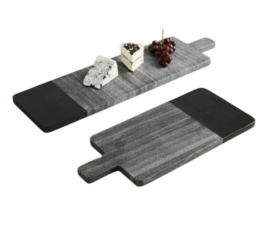 Beautiful Affordable Marble Cutting Board with Handle Chopping  Charcuterie Board for Serving Kitchen Decor Countertop Board