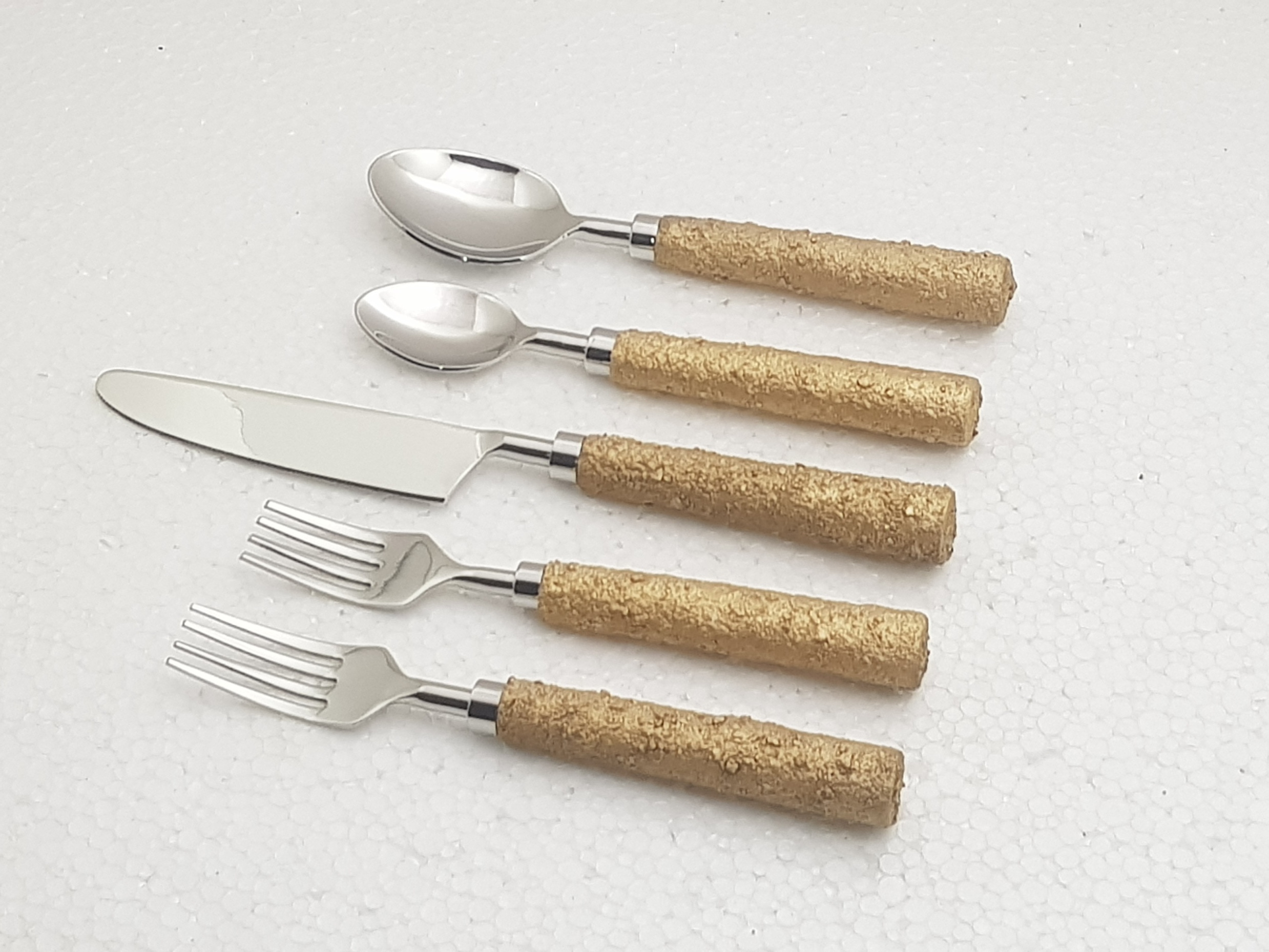 White & Blue Marble/Resin Handle flatware sets cutlery new arrivals home cutlery set stainless steel Hot Selling Set