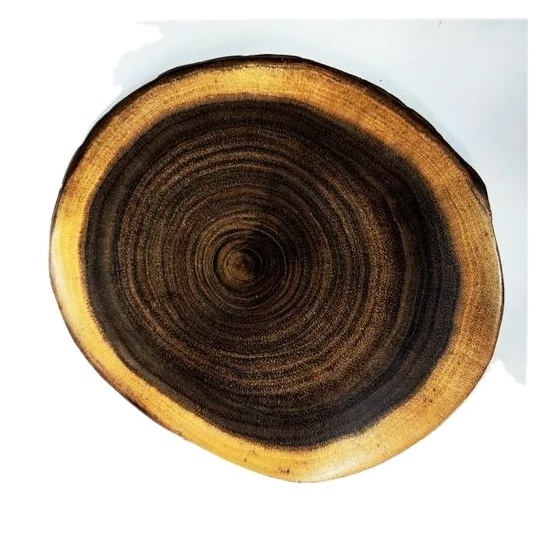 Brown Legacy Round Wooden Coaster Eco Friendly Wooden Coaster Round Square Walnut Bamboo Wood Cork Coasters At Whole sale Price