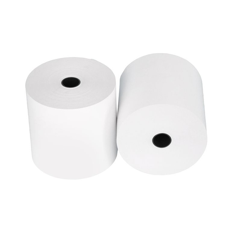 Cheap Price 100% Pure Wood Pulp Thermal Cash Register Paper Rolls For ATM POS Machine