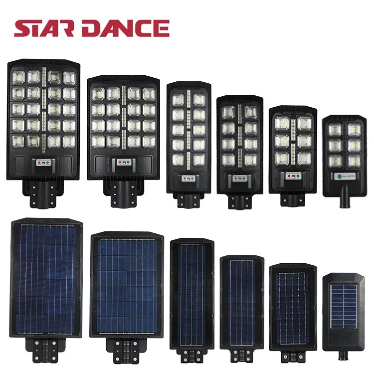 Integrated Outdoor 50watt 100watt 150watt 200watt 300watt 400watt All In One LED Solar Street Light