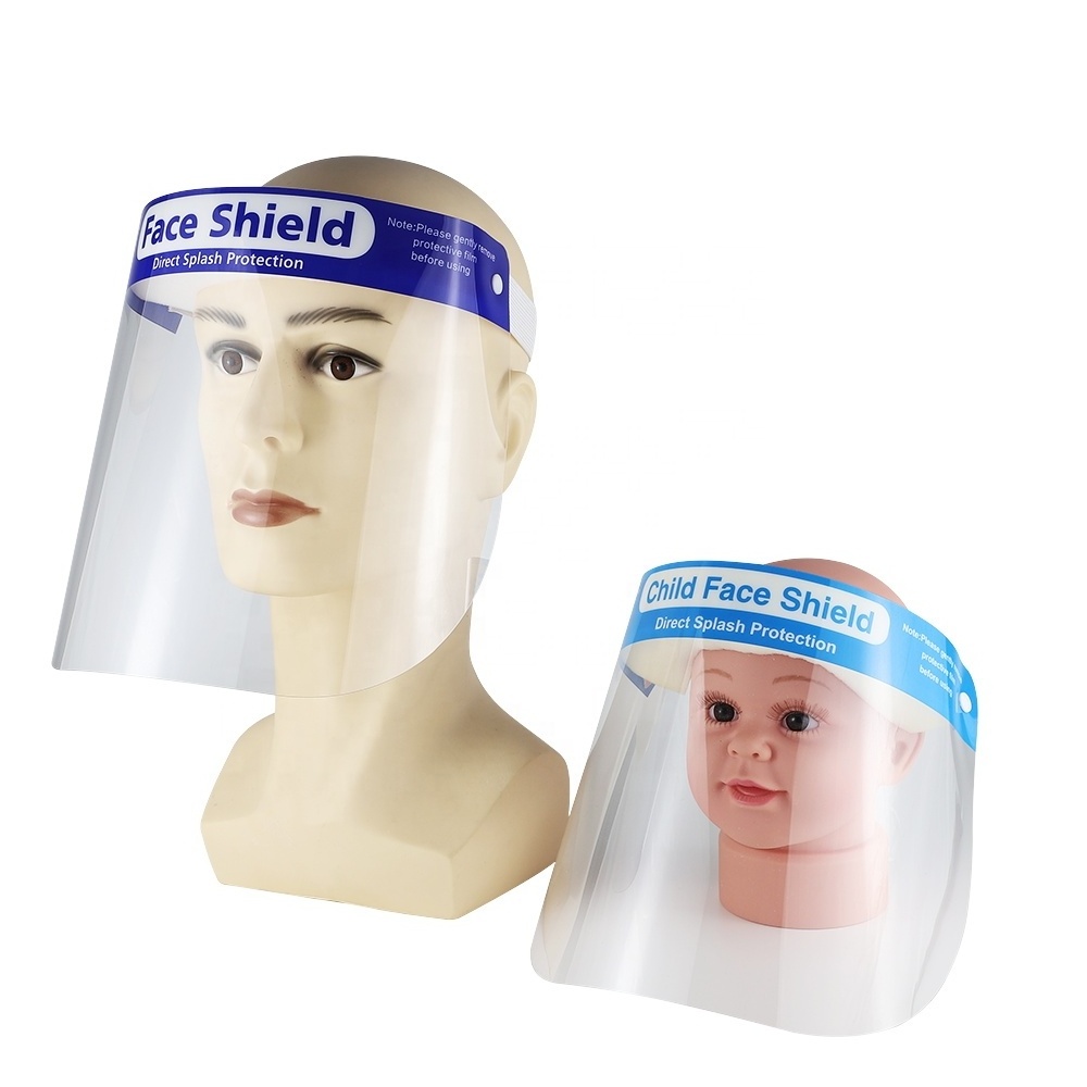 Clear Plastic Protective Full Face Shield Anti Fog Safety Visor