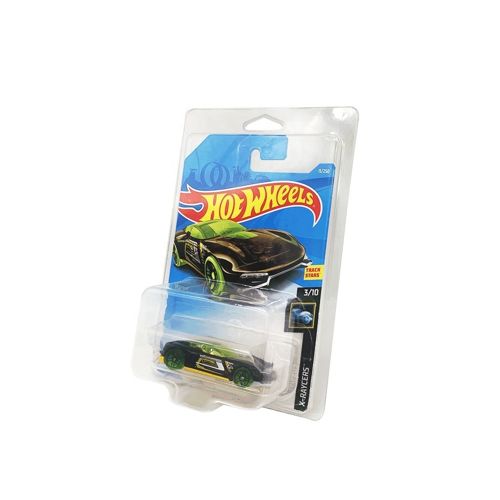 Custom Protective Clamshell Plastic Packaging Hot Wheels Blister Protector