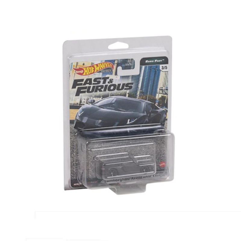 Custom Clear PET Hot Wheels Plastic Clamshell Protector Case