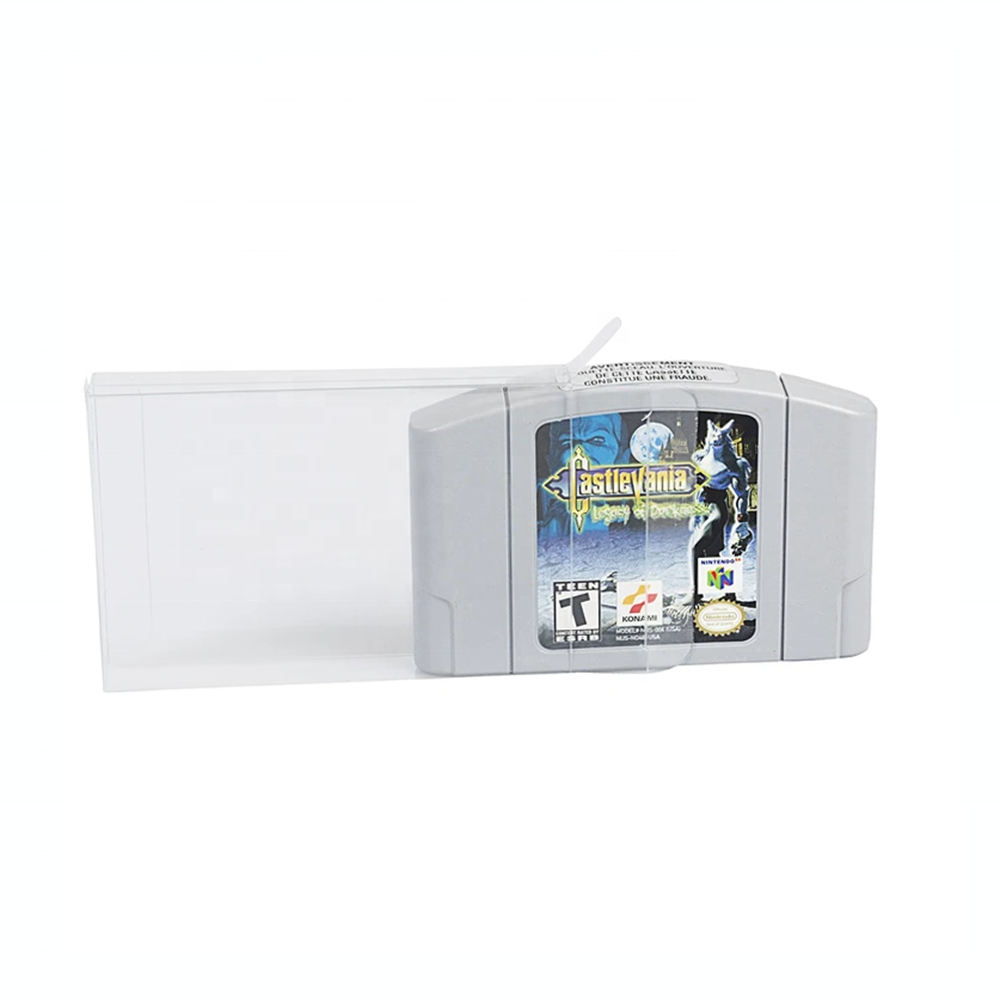 Custom Transparent PET Case Game NES Box Protector