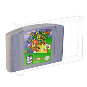 Strong Plastic Display Case Cartridge Nintendo 64 Game Box Protector