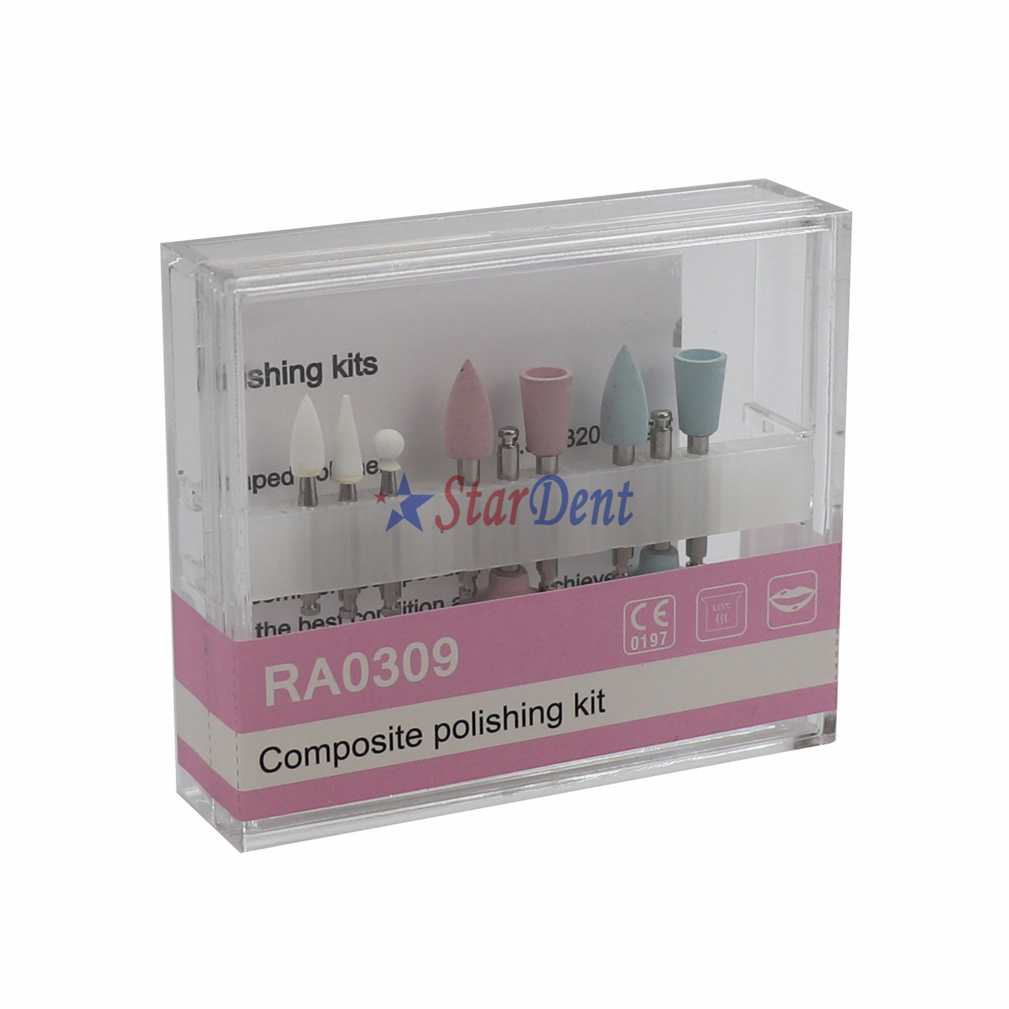 Hot Selling RA0309 Dental Light-cured Resin Polishing Kit Dental Composite Polishing Kit