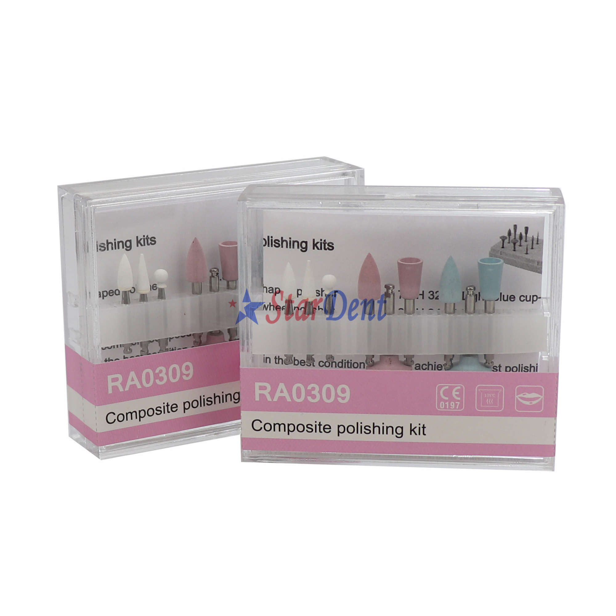 Hot Selling RA0309 Dental Light-cured Resin Polishing Kit Dental Composite Polishing Kit