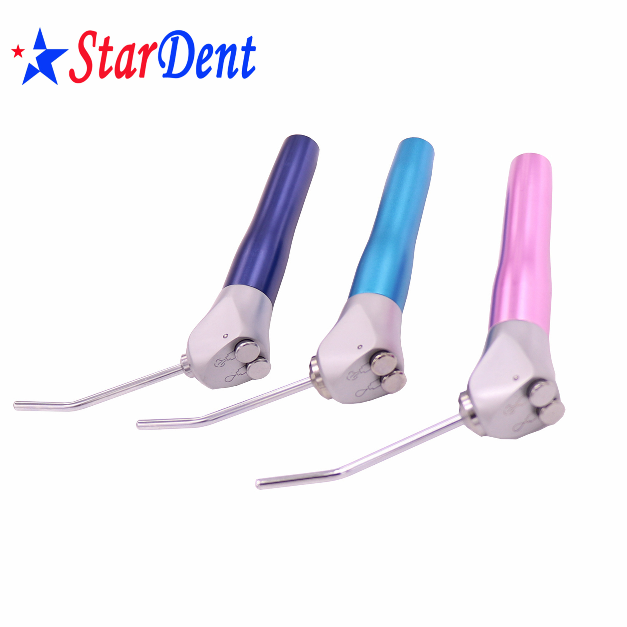 Three Way Syringe for Dental use Colorful Triple Air Water Dental Equipment Spare Parts