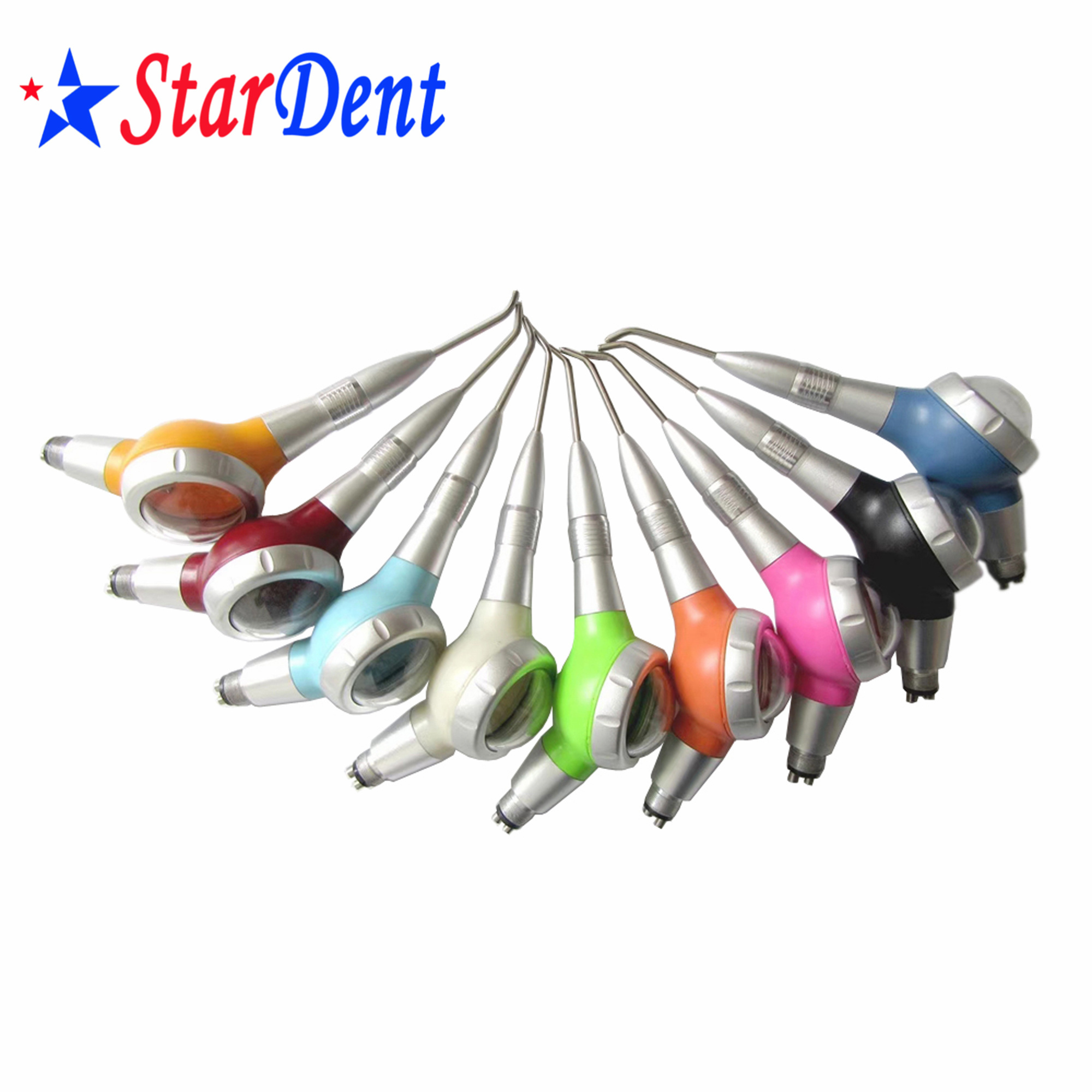 Colorful Dental Air Polisher Prophy Unit Plastic Air Prophy Machine Dental Unit For Teeth Cleaning