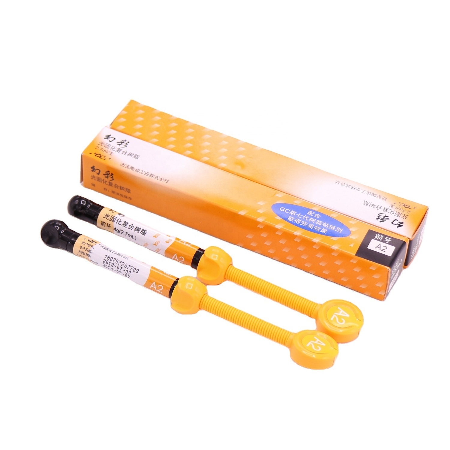 Dental Gc Gradia Direct FUJI Restorative Lght-Cure Composite2.7ml/Syringe for Anterior Posterior Teeth Shade