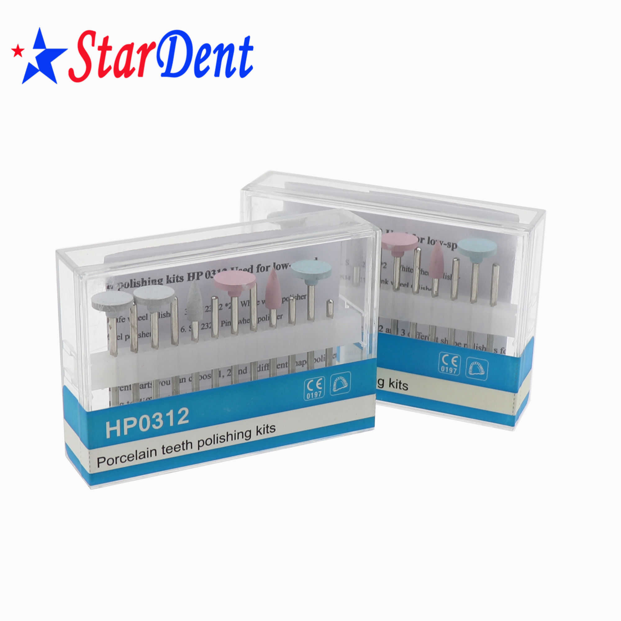 Dental Polishing Burs Dental Porcelain Teeth Polishing HP0312 Bur Polisher