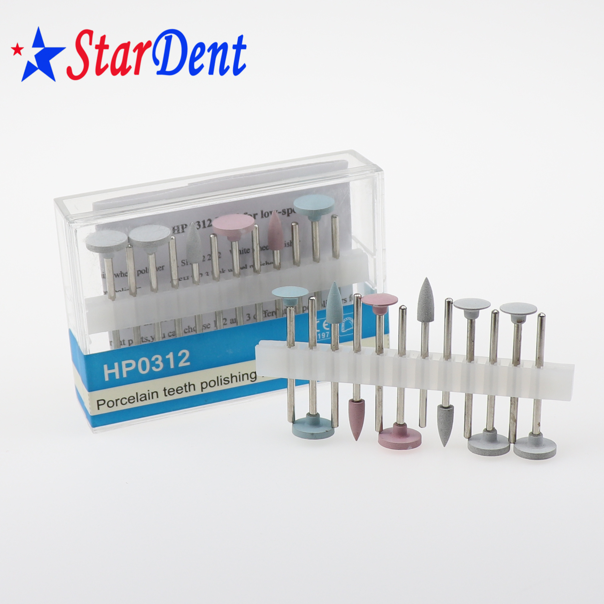 Dental Polishing Burs Dental Porcelain Teeth Polishing HP0312 Bur Polisher