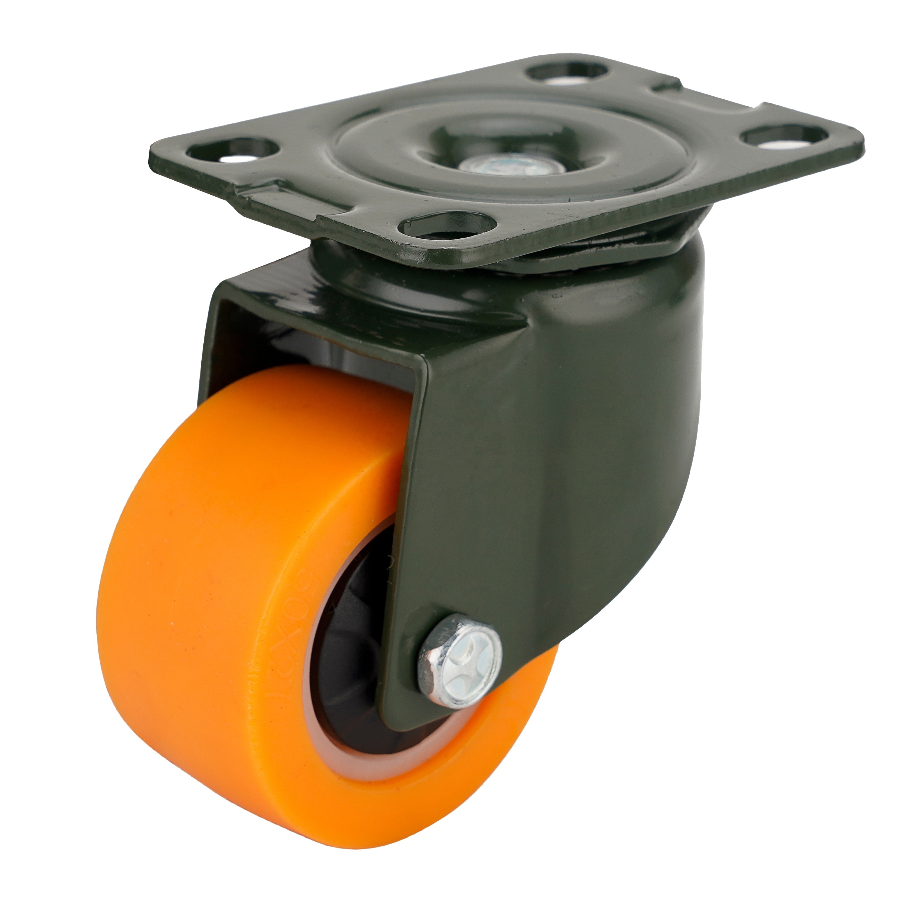 SS 1.6 2 inch PU wheel casters light duty for dolly