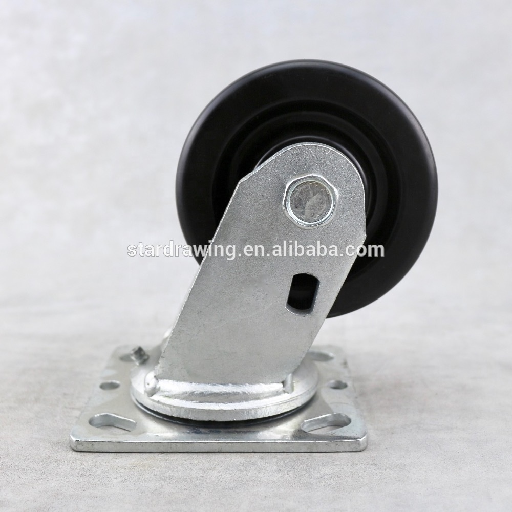 SS high temperature resistant phenolic caster wheel 4 5 6 8 inch 150C 300F