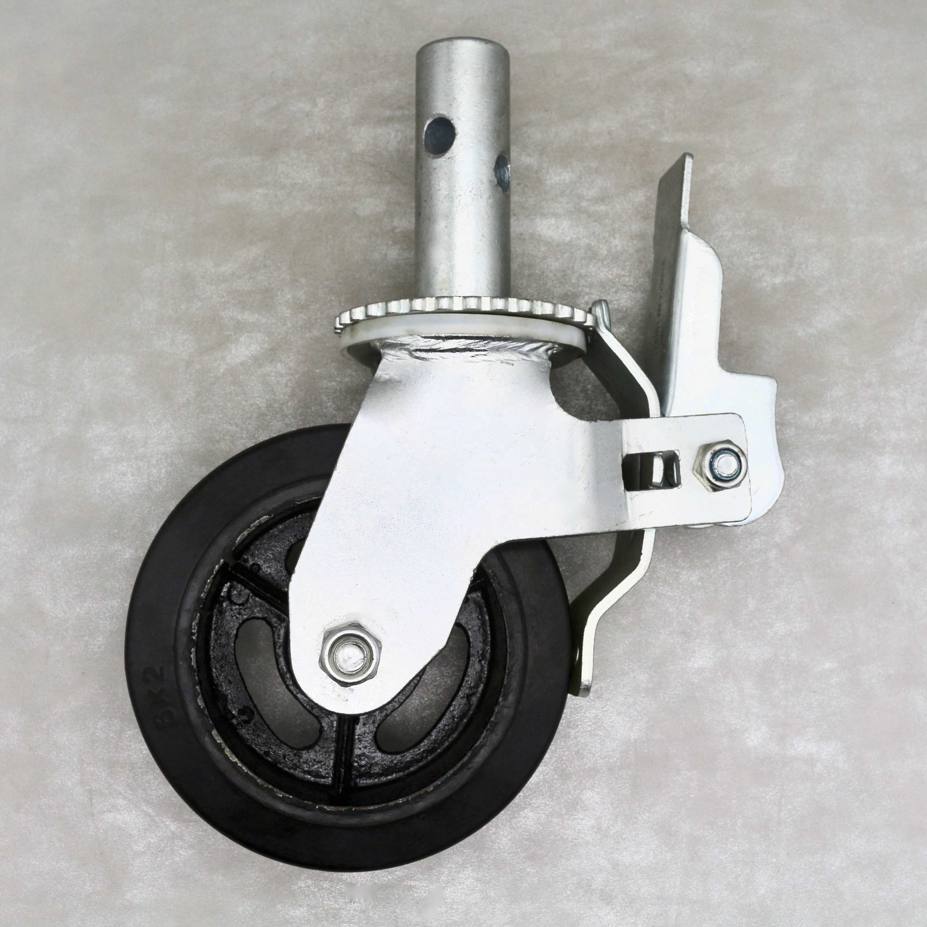 SS Wholesale removable 6 inch scaffolding caster wheel with brake