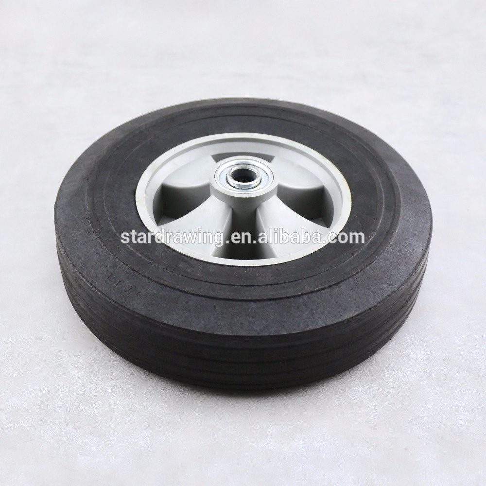 SS Economical price replacement 8 inch Rubber Hand Truck wheels easy rolling 200 mm Hand Truck wheels