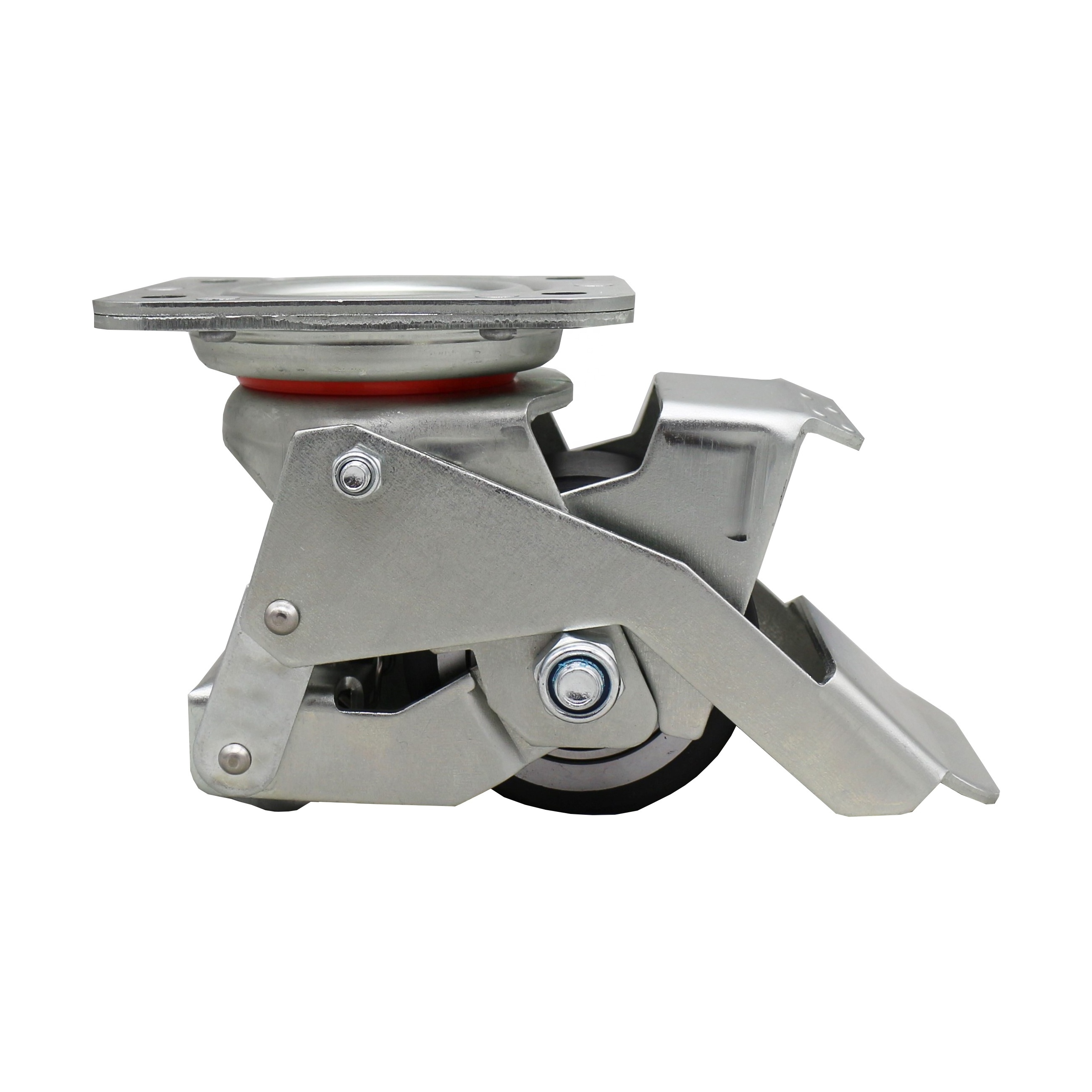 SS heavy duty leveling adjustable caster wheels