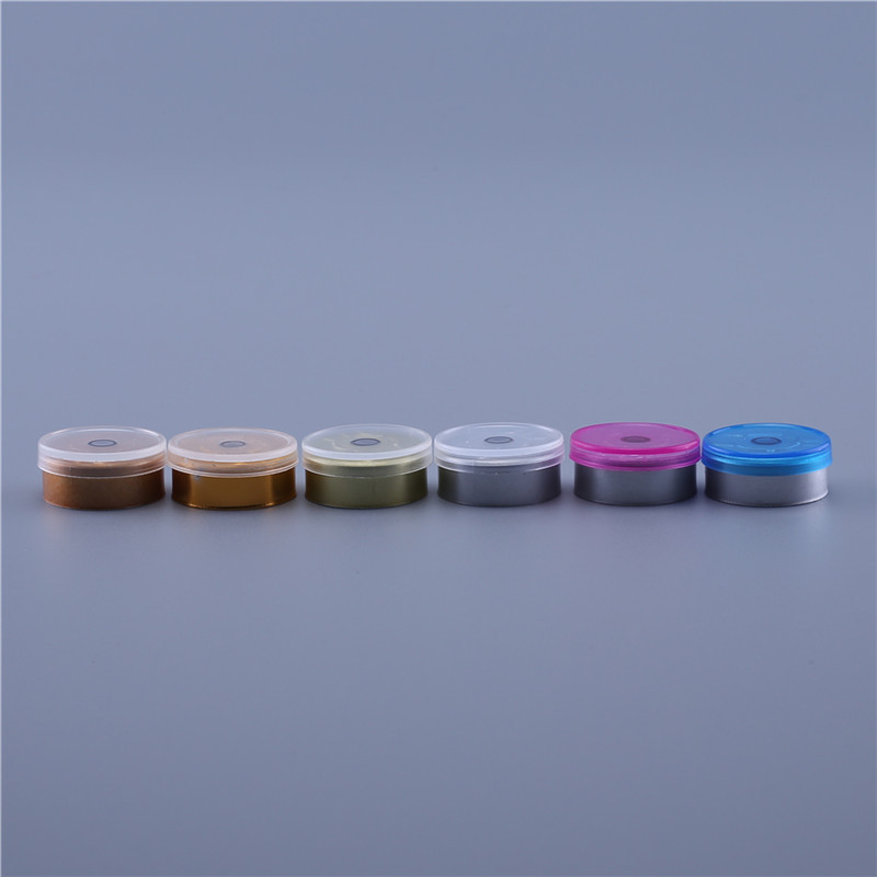 13mm 20mm Crimp Aluminum Plastic Filp Off Cap For Injection Vials