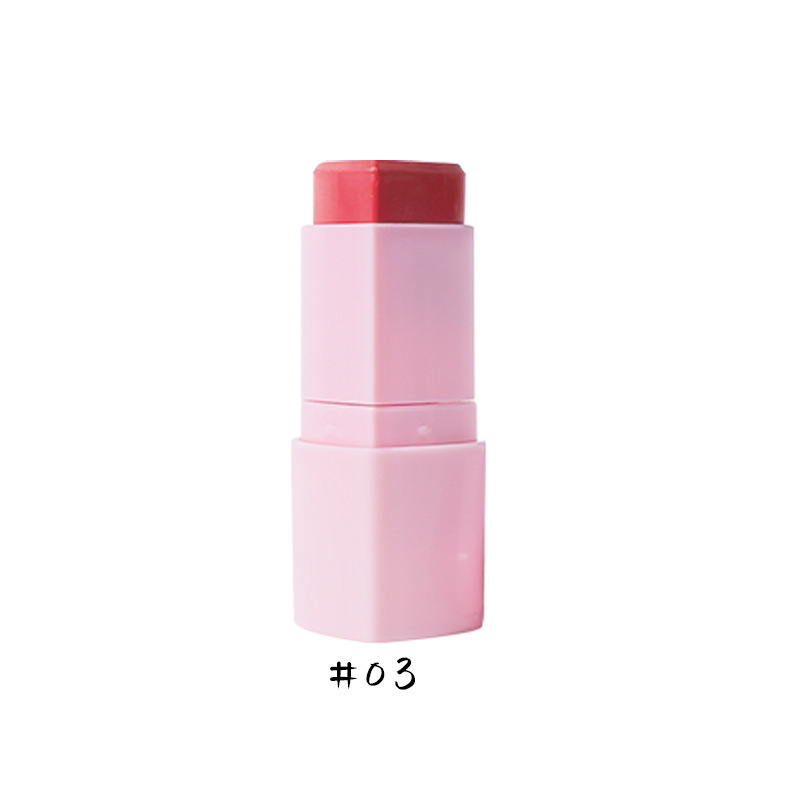 multi-use lipstick eyeshadow blush 3-in-1 makeup rosy cheeks and glowing skin blush custom lovely heart-shaped cream blush stick