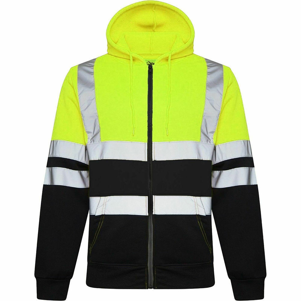 High Quality Hi Vis Working Jackets for Men's Safety High Visibility Reflective Waterproof Safety Jackets 2024(PayPal Verified)