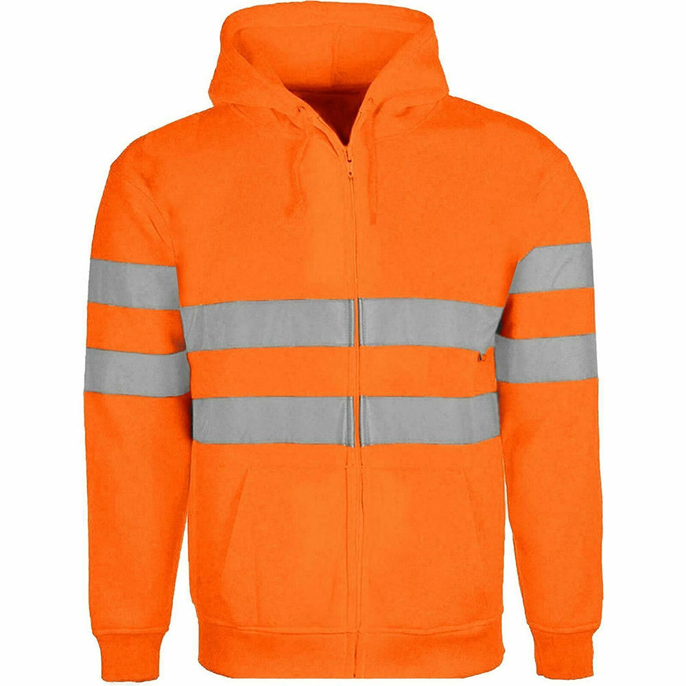 High Quality Hi Vis Working Jackets for Men's Safety High Visibility Reflective Waterproof Safety Jackets 2024(PayPal Verified)