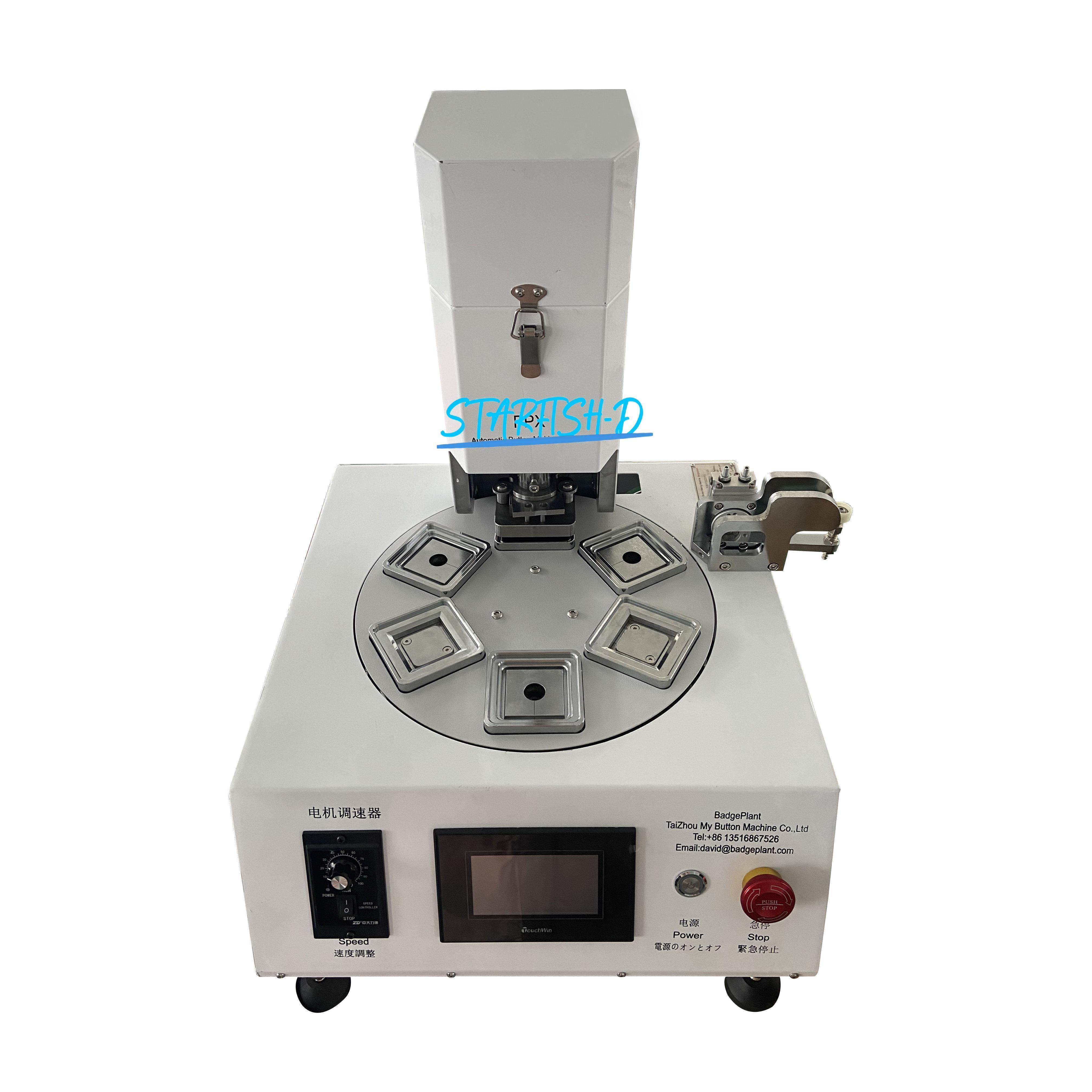 Automatic Button Making Machine Magnet Making Machine Fridge Magnet Making Machine