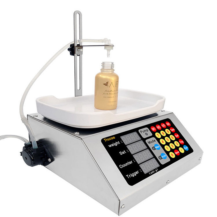 Weighing Filling Machine Automatic honey shampoo nail cosmetic plastic paint bottle liquid paste filling machine 5ml-5000ml