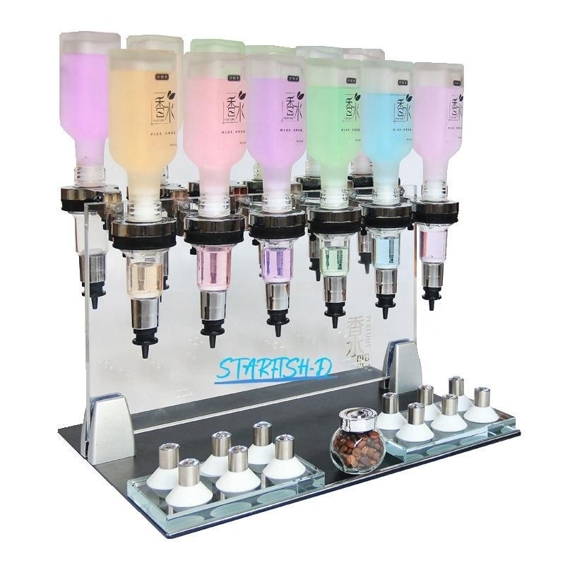 12 Heads 200ml Perfume Vending Machine Perfume Filling Machine Perfume Bar