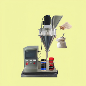 Semi Automatic Screw Auger Filler Dispenser Dry Fine Powder Dosing Filling Machine 1g 10g 50g 100g 1000g 2000g Plastic Dose Can