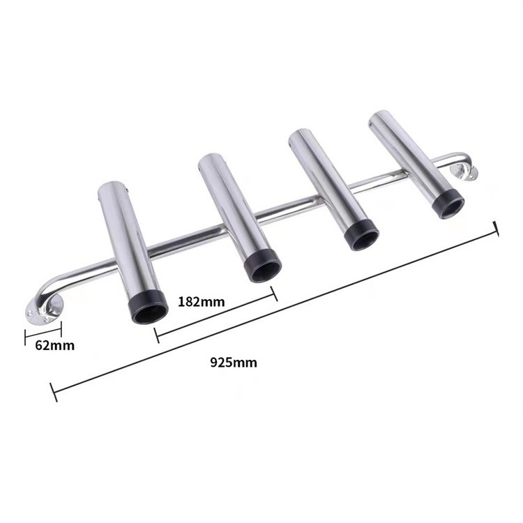 Hot Sale Marine 316 Stainless Steel Ceiling Rack Rod Holder Fishing Fitting