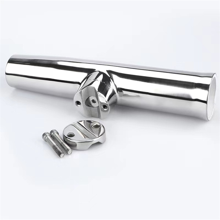 Marine Hardware 316 Stainless Steel Outrigger Fishing Rod Holder for Boat Yacht Kayak