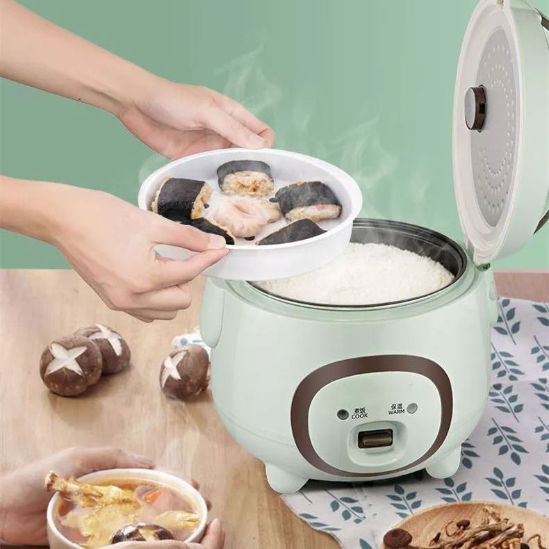 2L/3L Smart Home Appliance Mini Portable Electric Rice Cooker with Preset Function for Home Use Plastic Cylinder 400W / 220 2L