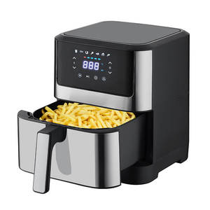 Hot freidora de aire 7-in-1 6QT 6L Smart Digital Air Fryer for Broils Dehydrates Crisps Roasts Reheats Bakes Quick Easy Meals